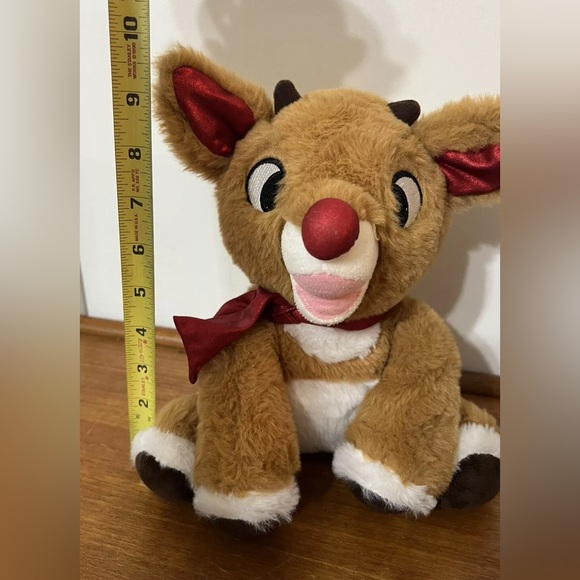 Stuffed animal Rudolph the Red Nosed Reindeer 60th Anniversary Holiday Christmas - Picture 8 of 10